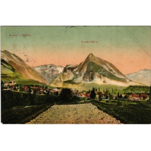 1909 Bovec, Plezzo, Flitsch; Svinjak / mountain (fl)