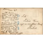 1915 Zhovtantsi, Zsovtanci, Klodno-Zoltance (Galicia); Bahnhof / WWI K.u.k. military camp near the railway station...