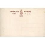 Monza, 1er Grand Prix D'Europe, 9. IX. 1923. S. E. Mussolini esamina la Fiat di Nazzaro / H. E...
