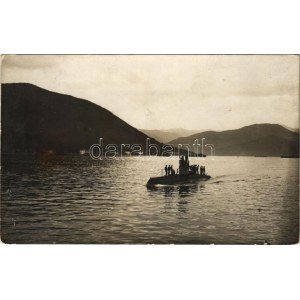 S.M. U-XVII osztrák-magyar tengeralattjáró / K.u.k. Kriegsmarine Unterseeboot XVII / Austro-Hungarian Navy submarine ...