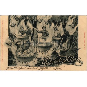 1899 (Vorläufer) Sylvester Bräu. Sbírka Chic No. 171., Ledermann Jr., Phot. Ch. Scolik ...