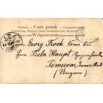 1903 Hier fiel herunter Kraxler Stix, er brach seine Pfeife und das Knack - sonst nix! / Bizarr krampuszos lap ...
