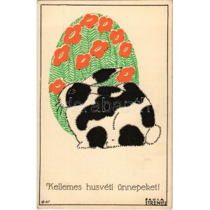 Kellemes húsvéti ünnepeket! / Easter art. II.1011. s: Paula Strenitz