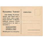 Munkás testvérem vigyázz! A guruló Szokol hazád megrontására tör és a kenyeret veszi ki szádból.....