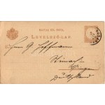 1889 (Vorläufer) A. G. Fuchs Export von Hirschgeweihe und Rehkronen. Budapest, Karlsring 9. ...