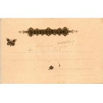 Kretzschmar E. és társa Attila kerékpárművek üzletének reklámlapja. Budapest, József körút 36. Rejtett kép...