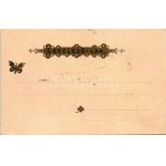 Kretzschmar E. és társa Attila kerékpárművek üzletének reklámlapja. Budapest, József körút 36. Rejtett kép...