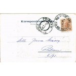 1898 (Vorläufer) Praha, Prag, Prague; Vystava Architektury a Inzenyrství v Praze 1898. Z Nesmysla. Naklad F. Topic ...