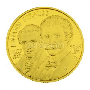 Ausztria 1997. 500Sch Au Franz Schubert eredeti Münze Österreich fa tokban és tanúsítvánnyal T:PP Austria 1997...