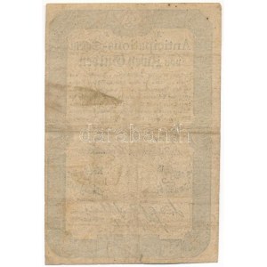 1813. 2G Anticipations-Scheine vízjeles papíron, 1291 363 T:VG / Austrian Empire 1813. 2 Gulden Anticipations...