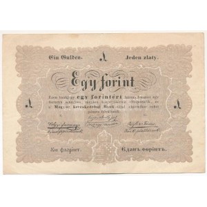 1848. 1Ft Kossuth bankó, z s1. T:XF,VF / Hungary 1848. 1 Forint Kossuth Banknote, z s1. C:XF...
