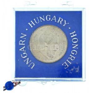 1946. 5Ft Ag vastag Kossuth plombált MNB tokban T:AU patina / Hungary 1946. 5 Forint Ag thick Kossuth in sealed ...