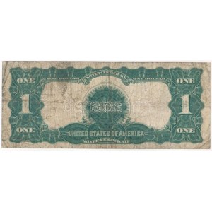 Amerikai Egyesült Államok 1922-1927. (1899) 1$ Harley V. Speelman - Frank White kék pecsét Silver Cetificate T:F...