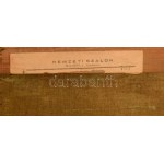 Neogrády Antal (1861-1942): Ebédidő. Olaj, vászon, jelezve balra lent...
