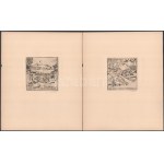 Vadász Endre (1901-1944): Tiz rézkarc ex libris 1935. Berei Soó Rezső, Renato Fleri és Kardos László bevezetőivel...