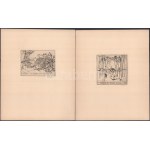 Vadász Endre (1901-1944): Tiz rézkarc ex libris 1935. Berei Soó Rezső, Renato Fleri és Kardos László bevezetőivel...