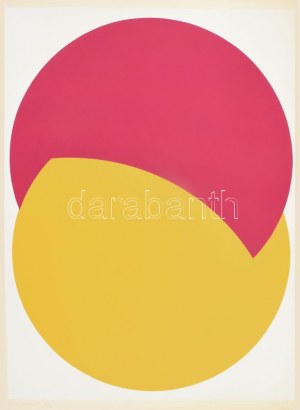 Fajó János (1937-2018): Körmetszés II, 1976. Szitanyomat, papír, jelzett, számozott (7/9). 66,5×49,5 cm...