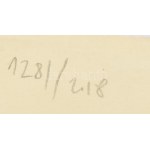 Fajó János (1937-2018): Körmetszés II, 1976. Szitanyomat, papír, jelzett, számozott (7/9). 66,5×49,5 cm...