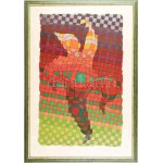 Victor Vasarely (1908-1997): Arlequin. Szitanyomat, papír. Jelzett. Művészpéldány EA 01. jelzéssel...