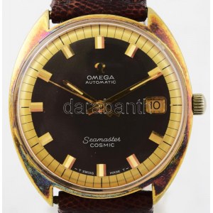 Omega Seamaster Cosmic automatic automata férfi karóra, 1968. cal 565 35x39 mm aranyozott acél tokkal...