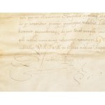 VÉDETT / NO EXPORT! 1684 Apafi Mihály (1632-1690) erdélyi fejedelem címereslevele (Armalis), a kraszna vármegye...