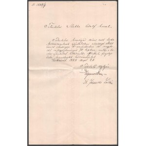 1888 Kolozsvár. Köszönetnyilvánító sorok Stobbe Adolf építőmester, Stobbe Kálmán (1883-1936) építőmester...