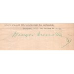 1943 Szinyei-Mersei Jenő (1888-1957), a Kállay-kormány vallás és közoktatásügyi miniszerének (1942-1944...