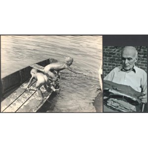 cca 1935 Seiden Gusztáv (1900-1992) budapesti fotóművész (később Londonban élt, de ott már nem fotografált) ,...