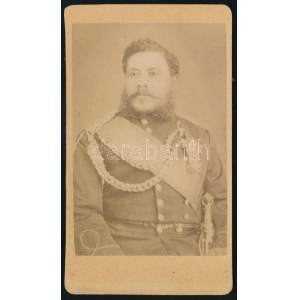 cca 1880 I. Kalakaua (teljes nevén: David La'amea Kamanakapu'u Mahinulani Nala'ia'ehuokalani Lumialani Kalakaua) (1836...