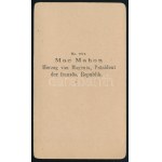 cca 1880 Patrice Maurice de Mac-Mahon (1808-1893) gróf, Magenta hercege, Franciaország marsallja (1859-től)...