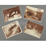 1917-1918 I. világháborús katonai fényképalbum 175 db fényképpel. Az album elején a szabadkai 6...
