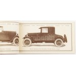 cca 1920 Buick automobilok képes reklámnyomtatványa 21 db automodell képével német nyelven ...
