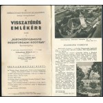 1940 Háromszék vármegye képes ismertető prospektus, Erdély egy részének visszafoglalása (Visszatérés) alkalmából 32p...