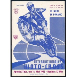1963 Internationales Moto-Cross Apolda - 10 SV Dynamo, 15p