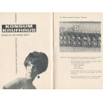 1968 Moto-Cross Schwerin DDR programfüzet, 20p