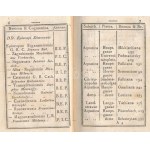 Schematismus indigitans hospitia excelsorum procerum et inclytorum statuum et ordinum Regni Hungariae...