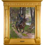 Wojciech KOSSAK (1856-1942), Bitwa pod Raszynem, 1916