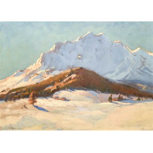 Michał STAŃKO (1901-1969), Montagnes des Tatras en hiver