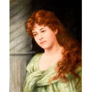 Kamila HAAG (2nd half of 19th century), Self-portrait