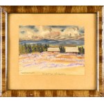 Rafał MALCZEWSKI (1892-1965), Paysage de montagne avec crocus