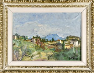 Zygmunt SCHRETER / SZRETER (1886-1977), Pejzaż francuski