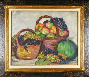 Jean PESKÉ (1870-1949), Martwa natura z owocami