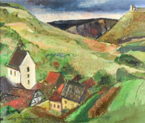 Anna KARPOWICZ-WESTNER (ur. 1951), Góra Hochstätten z cyklu 