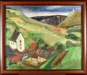 Anna KARPOWICZ-WESTNER (ur. 1951), Góra Hochstätten z cyklu 