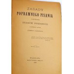 KAMOCKA- ZASADY POPRAWNEGO PISANIA I UŻYWANIA ZNAKÓW PISARSKICH 1898