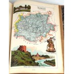 BAZEWICZ - ATLAS GEOGRAFICZNY KRÓLESTWA POLSKIEGO wyd. 1907