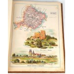 BAZEWICZ - ATLAS GEOGRAFICZNY KRÓLESTWA POLSKIEGO wyd. 1907