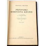 DEFOE - PRZYPADKI ROBINSONA KRUZOE ilustr. Grandville'a wyd.1954r.