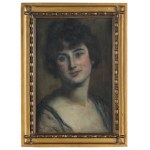 Józef Męcina-Krzesz (1860-1934), Portrait of a Woman