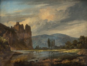 Carl Ernst Morgenstern (1847 Monachium - 1928 Wilcza Poręba), Widok na Rheingrafenstein